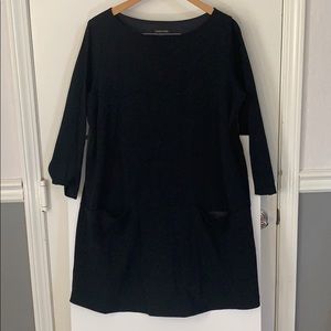 Eileen Fisher drop waist knit dress GUC